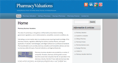 Desktop Screenshot of pharmacyvaluations.com